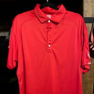 Red Men's LOFT 8 Polo Shirt - Performance Short Sleeve